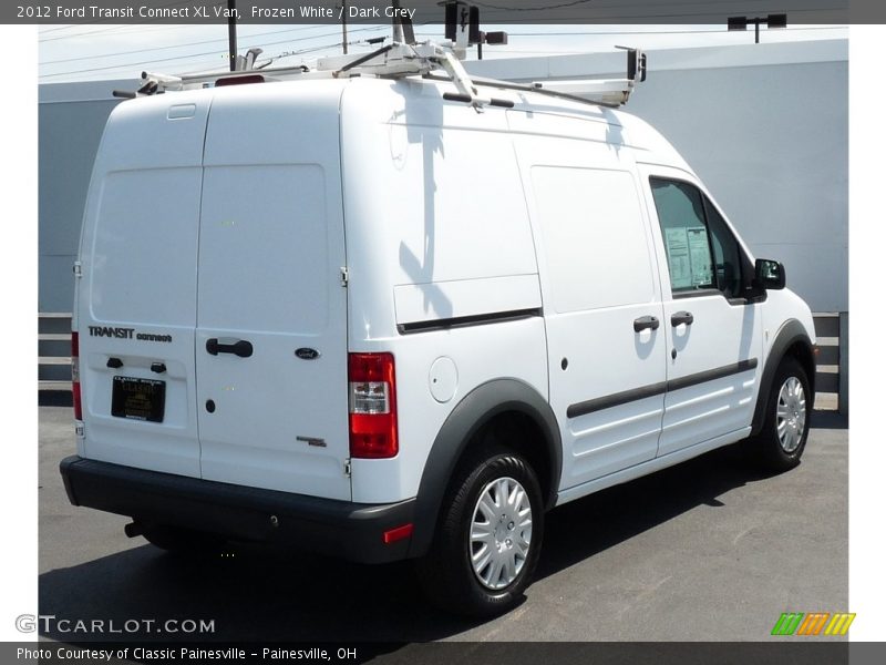 Frozen White / Dark Grey 2012 Ford Transit Connect XL Van