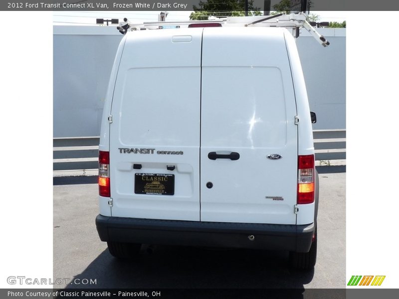 Frozen White / Dark Grey 2012 Ford Transit Connect XL Van