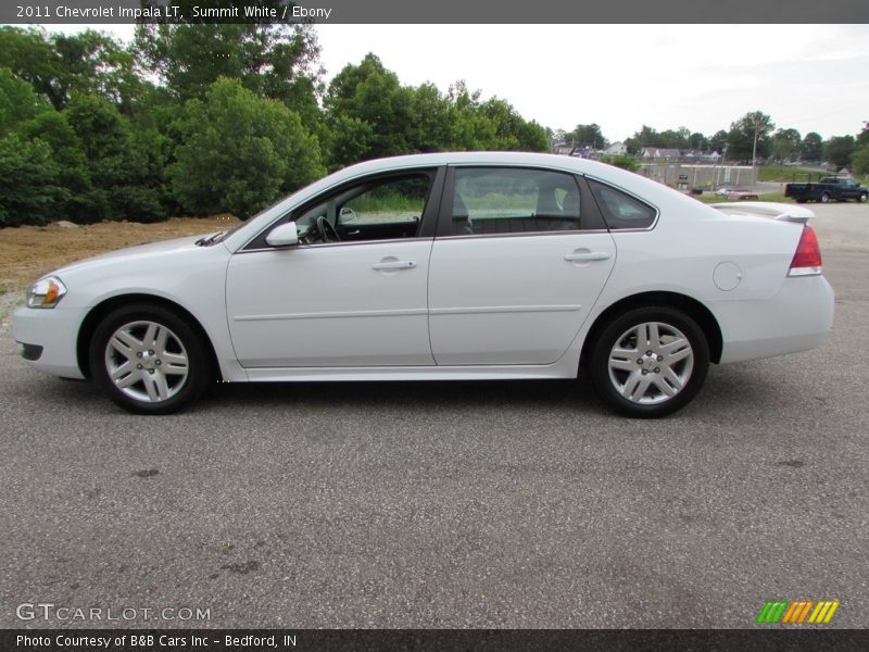 Summit White / Ebony 2011 Chevrolet Impala LT