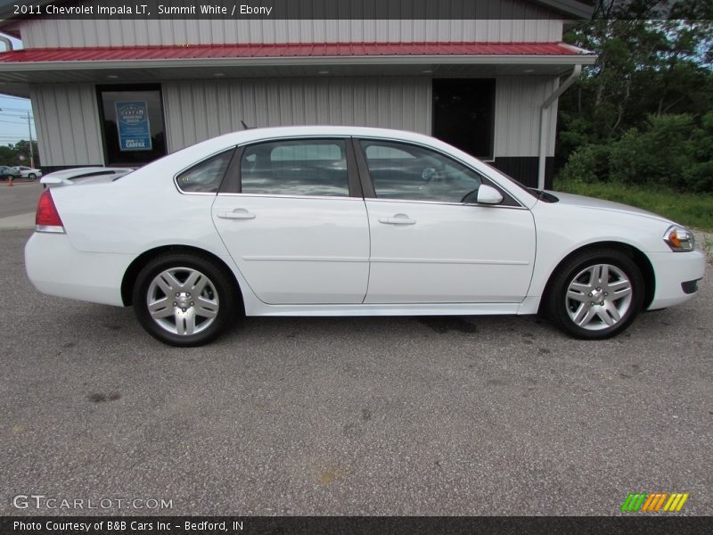 Summit White / Ebony 2011 Chevrolet Impala LT