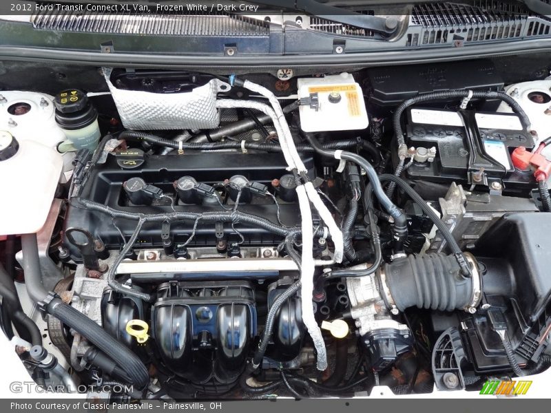 Frozen White / Dark Grey 2012 Ford Transit Connect XL Van