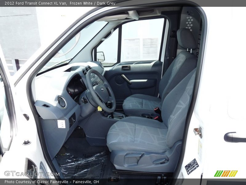 Frozen White / Dark Grey 2012 Ford Transit Connect XL Van