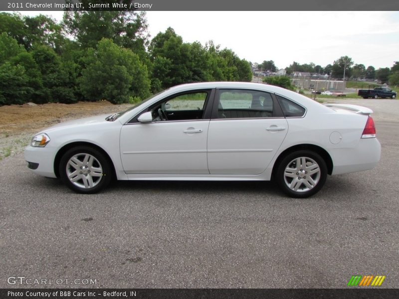 Summit White / Ebony 2011 Chevrolet Impala LT