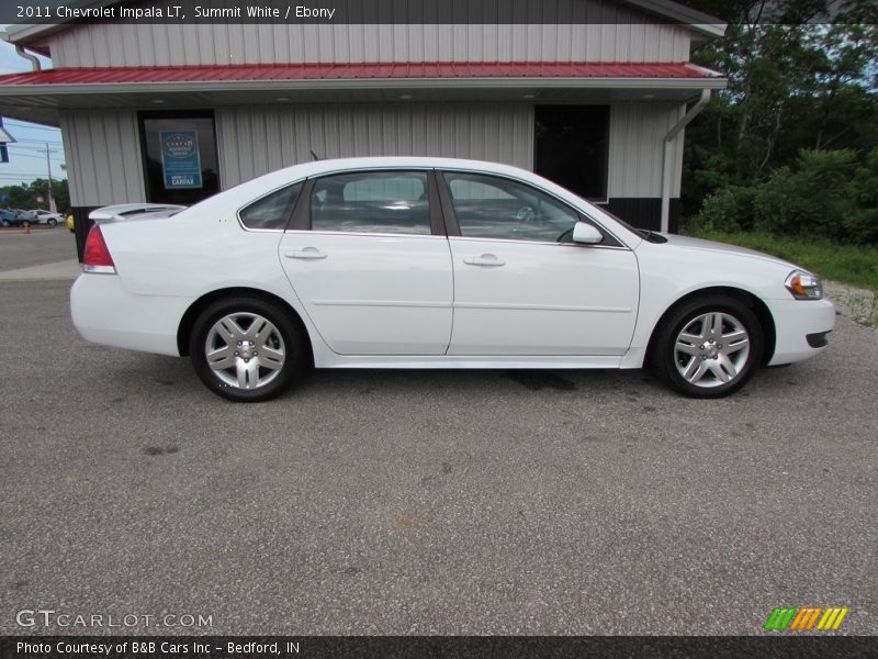 Summit White / Ebony 2011 Chevrolet Impala LT