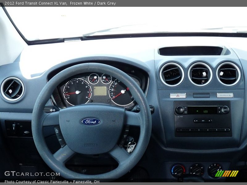 Frozen White / Dark Grey 2012 Ford Transit Connect XL Van