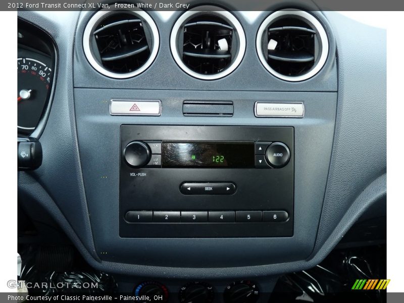 Frozen White / Dark Grey 2012 Ford Transit Connect XL Van