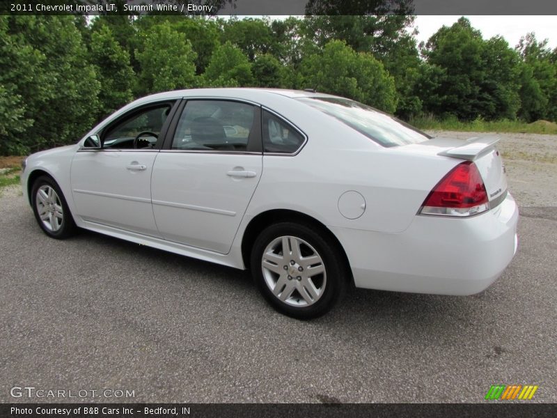 Summit White / Ebony 2011 Chevrolet Impala LT