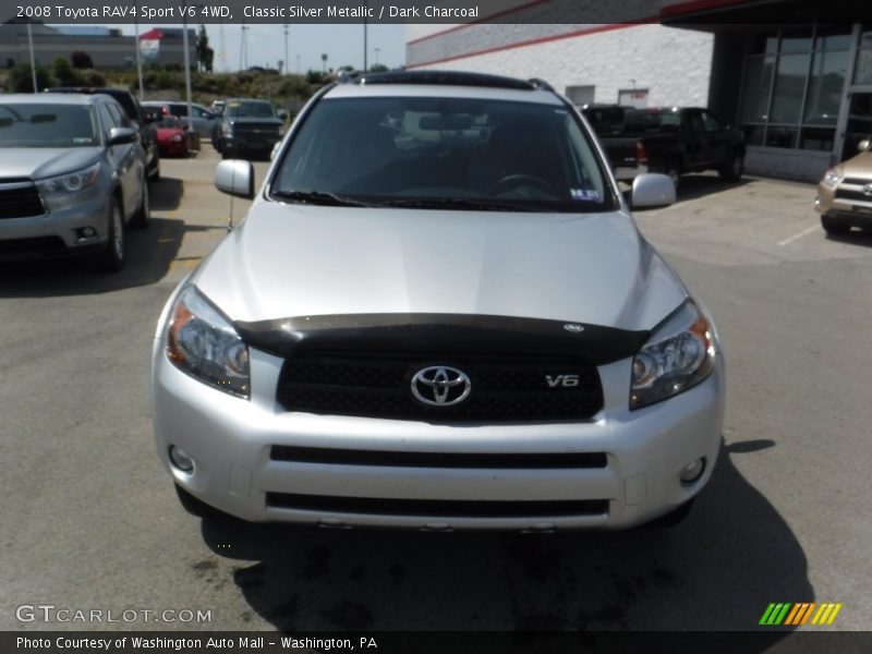 Classic Silver Metallic / Dark Charcoal 2008 Toyota RAV4 Sport V6 4WD