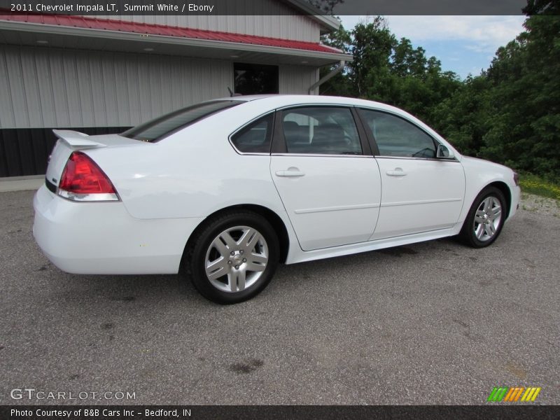 Summit White / Ebony 2011 Chevrolet Impala LT