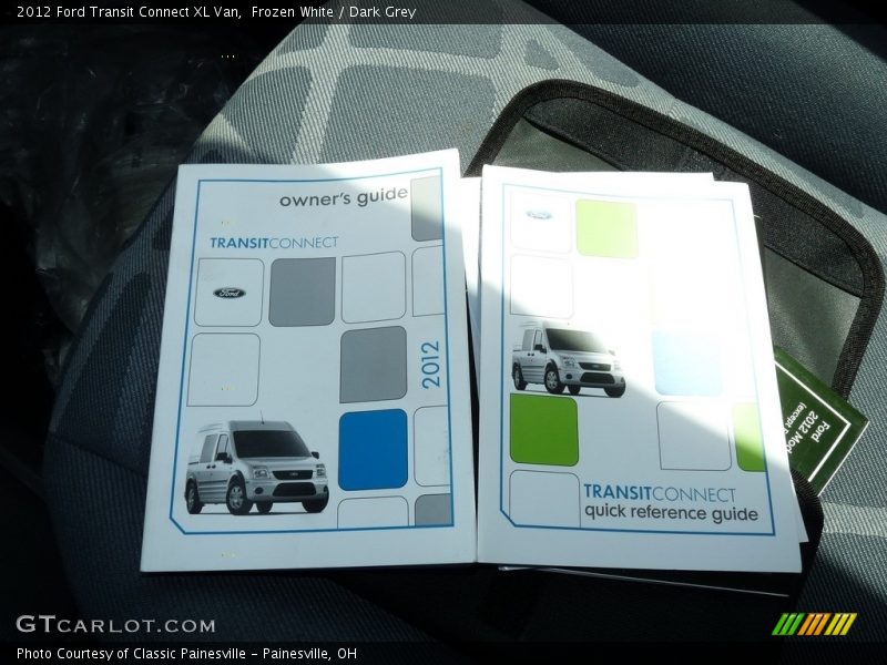 Frozen White / Dark Grey 2012 Ford Transit Connect XL Van