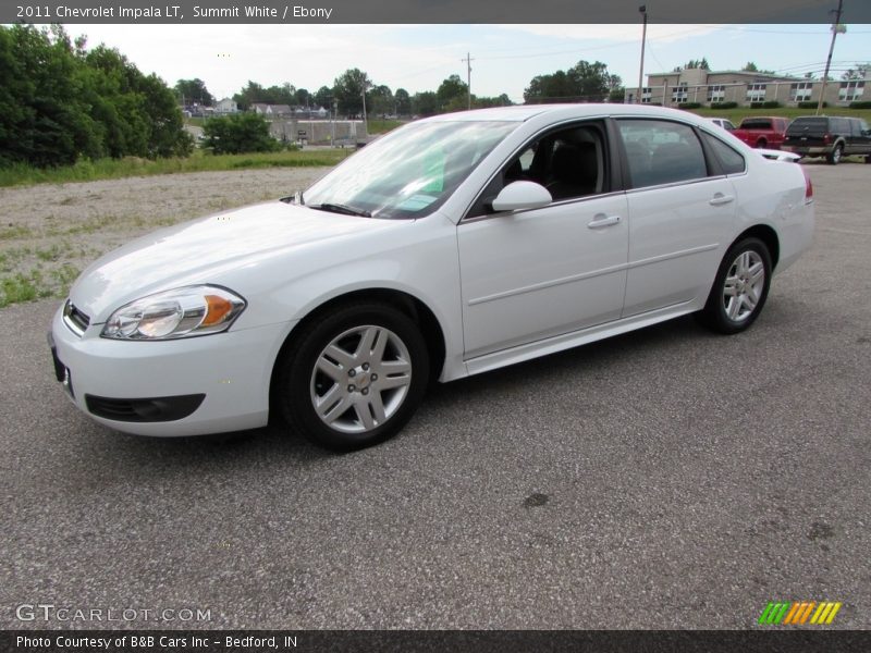 Summit White / Ebony 2011 Chevrolet Impala LT