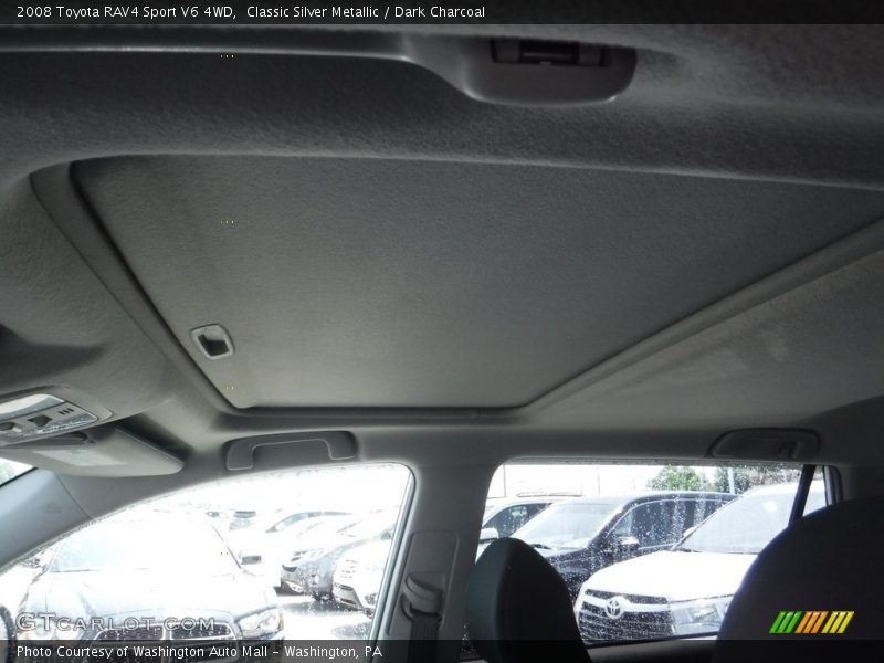 Classic Silver Metallic / Dark Charcoal 2008 Toyota RAV4 Sport V6 4WD