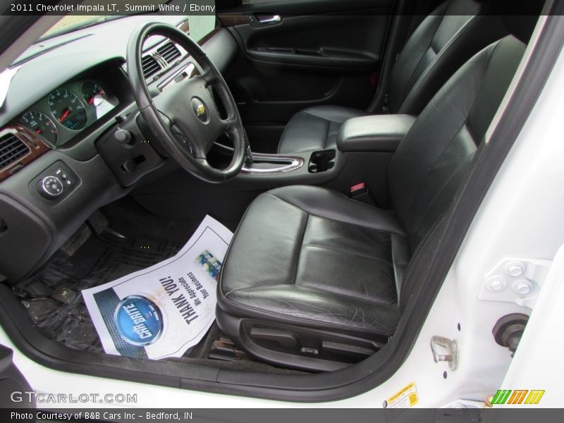 Summit White / Ebony 2011 Chevrolet Impala LT