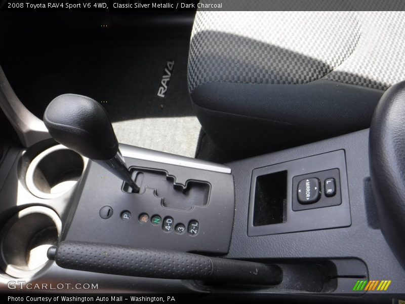 Classic Silver Metallic / Dark Charcoal 2008 Toyota RAV4 Sport V6 4WD