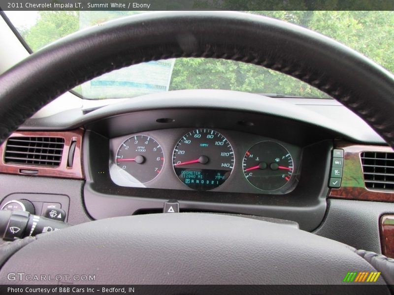 Summit White / Ebony 2011 Chevrolet Impala LT