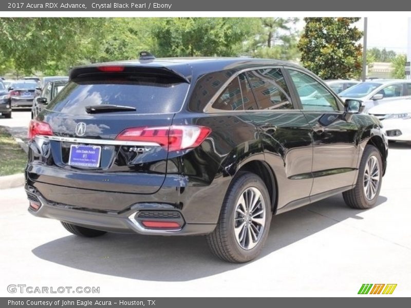 Crystal Black Pearl / Ebony 2017 Acura RDX Advance