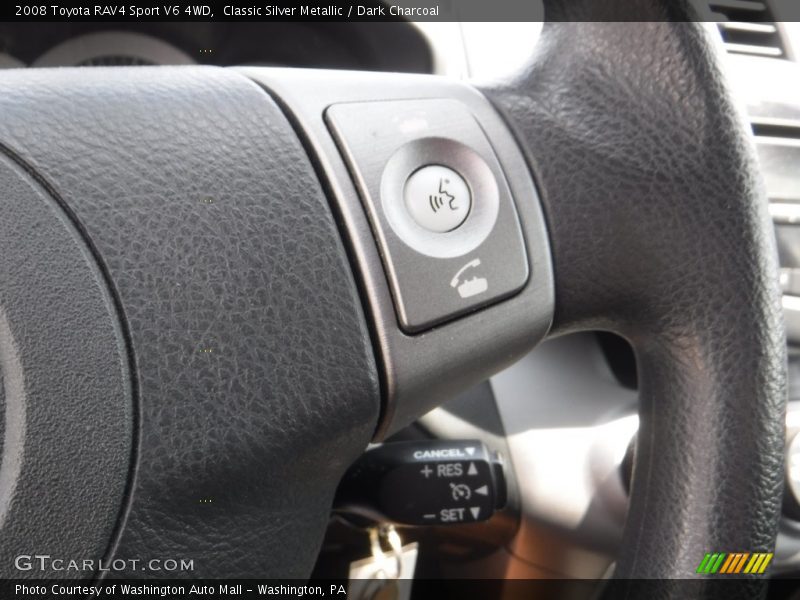 Classic Silver Metallic / Dark Charcoal 2008 Toyota RAV4 Sport V6 4WD