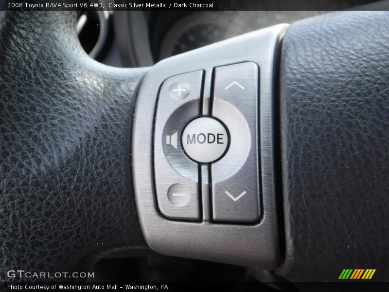 Classic Silver Metallic / Dark Charcoal 2008 Toyota RAV4 Sport V6 4WD