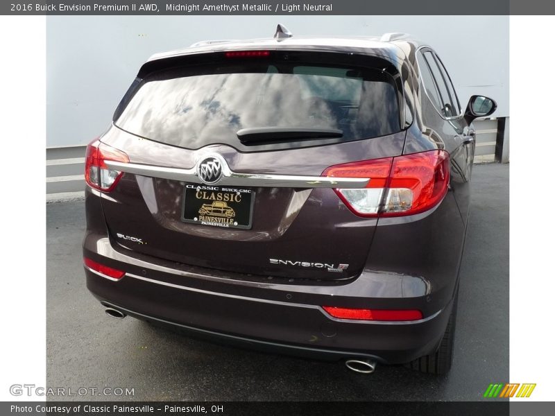 Midnight Amethyst Metallic / Light Neutral 2016 Buick Envision Premium II AWD