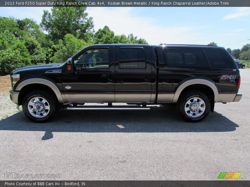 Kodiak Brown Metallic / King Ranch Chaparral Leather/Adobe Trim 2013 Ford F250 Super Duty King Ranch Crew Cab 4x4