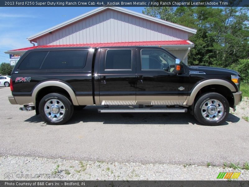 Kodiak Brown Metallic / King Ranch Chaparral Leather/Adobe Trim 2013 Ford F250 Super Duty King Ranch Crew Cab 4x4