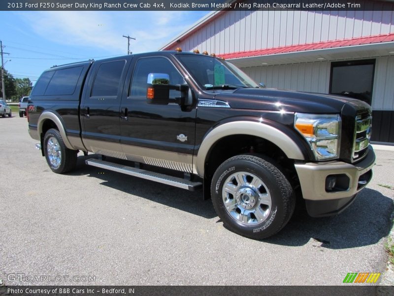Kodiak Brown Metallic / King Ranch Chaparral Leather/Adobe Trim 2013 Ford F250 Super Duty King Ranch Crew Cab 4x4