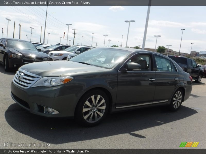 Cypress Green Pearl / Ivory 2011 Toyota Avalon Limited