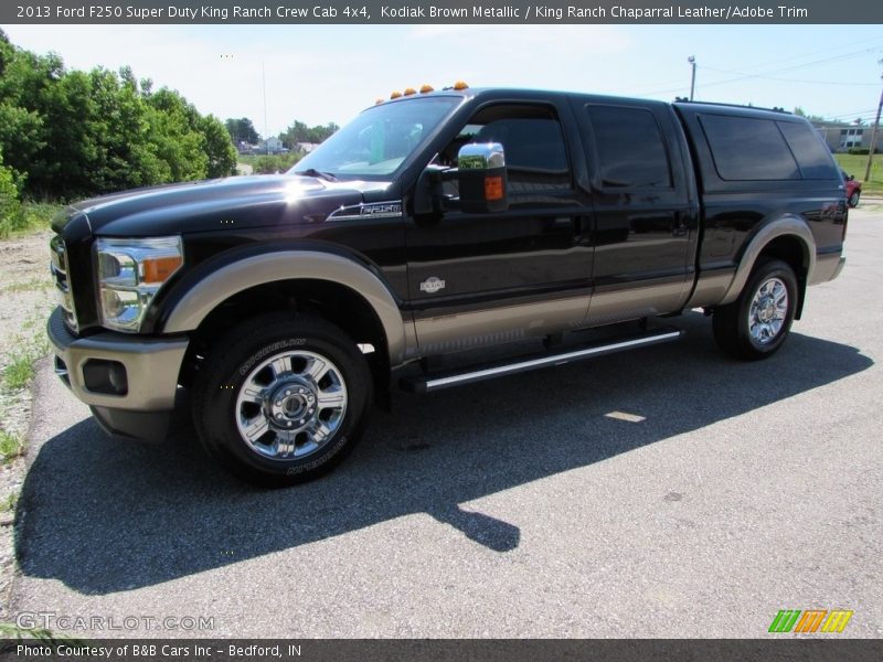 Kodiak Brown Metallic / King Ranch Chaparral Leather/Adobe Trim 2013 Ford F250 Super Duty King Ranch Crew Cab 4x4