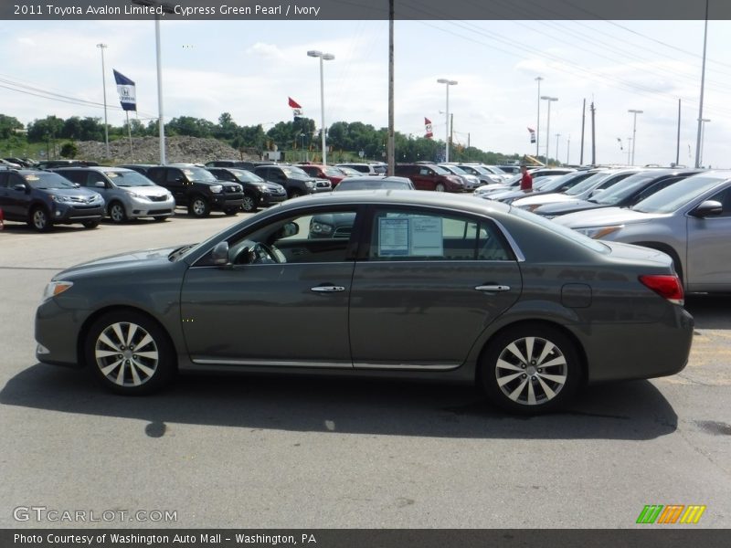 Cypress Green Pearl / Ivory 2011 Toyota Avalon Limited