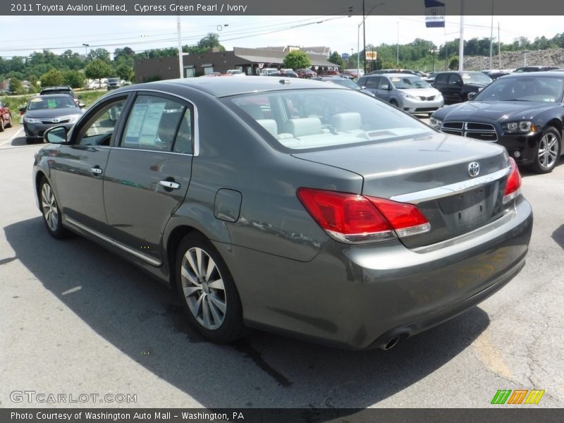 Cypress Green Pearl / Ivory 2011 Toyota Avalon Limited