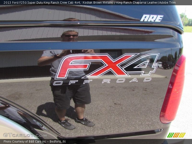 Kodiak Brown Metallic / King Ranch Chaparral Leather/Adobe Trim 2013 Ford F250 Super Duty King Ranch Crew Cab 4x4