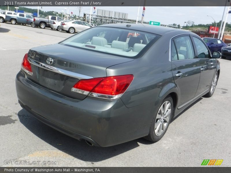 Cypress Green Pearl / Ivory 2011 Toyota Avalon Limited
