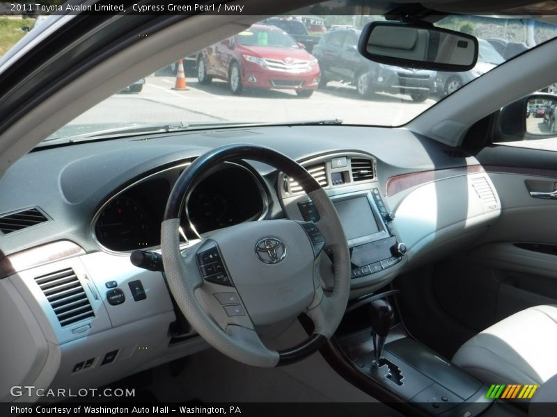 Cypress Green Pearl / Ivory 2011 Toyota Avalon Limited