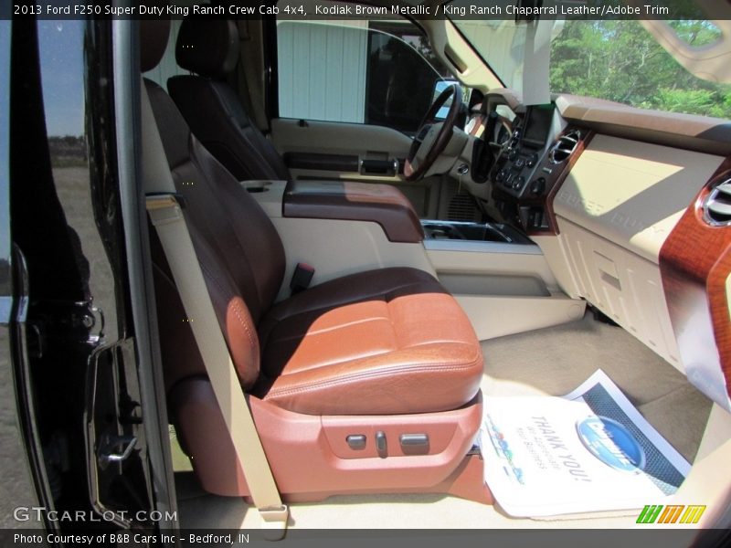 Kodiak Brown Metallic / King Ranch Chaparral Leather/Adobe Trim 2013 Ford F250 Super Duty King Ranch Crew Cab 4x4