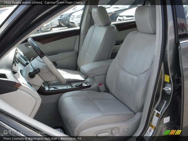 Cypress Green Pearl / Ivory 2011 Toyota Avalon Limited