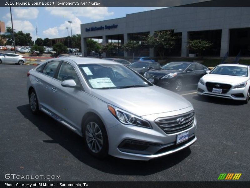 Symphony Silver / Gray 2016 Hyundai Sonata Sport