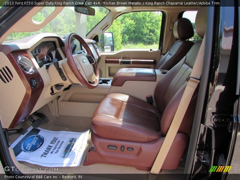 Kodiak Brown Metallic / King Ranch Chaparral Leather/Adobe Trim 2013 Ford F250 Super Duty King Ranch Crew Cab 4x4