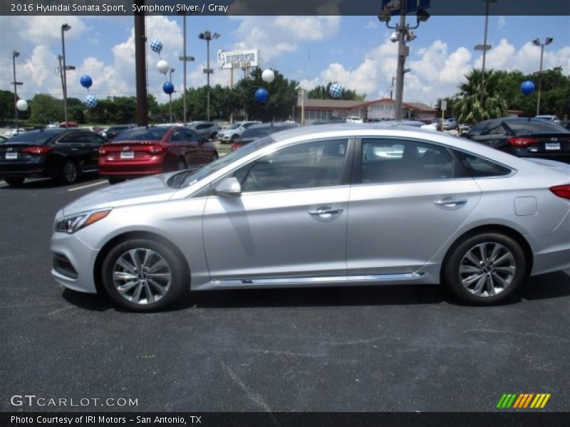 Symphony Silver / Gray 2016 Hyundai Sonata Sport