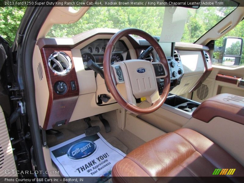 Kodiak Brown Metallic / King Ranch Chaparral Leather/Adobe Trim 2013 Ford F250 Super Duty King Ranch Crew Cab 4x4