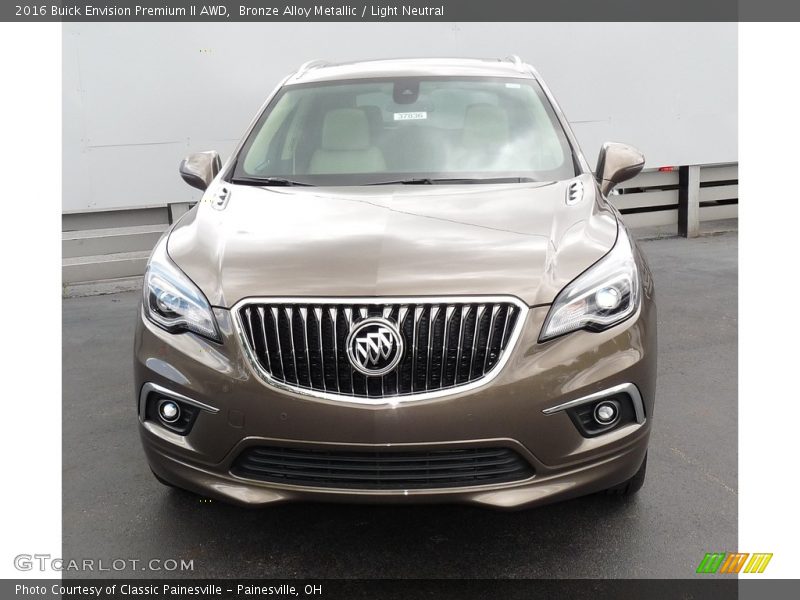 Bronze Alloy Metallic / Light Neutral 2016 Buick Envision Premium II AWD