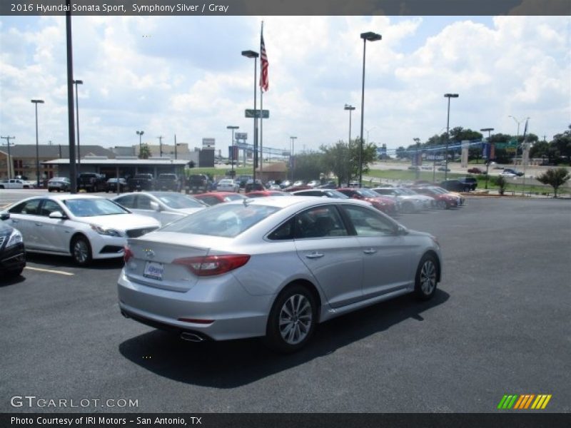 Symphony Silver / Gray 2016 Hyundai Sonata Sport