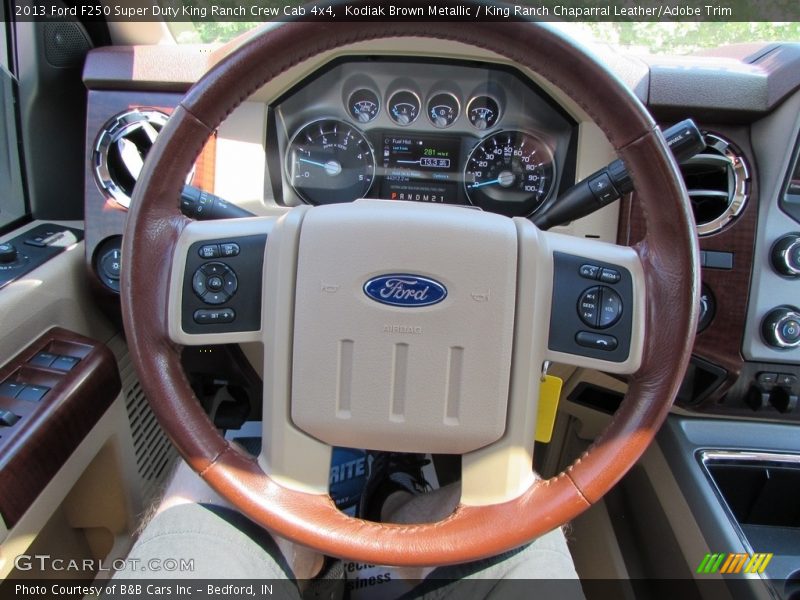 Kodiak Brown Metallic / King Ranch Chaparral Leather/Adobe Trim 2013 Ford F250 Super Duty King Ranch Crew Cab 4x4
