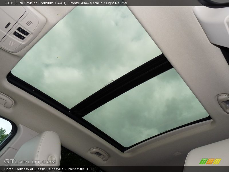 Sunroof of 2016 Envision Premium II AWD