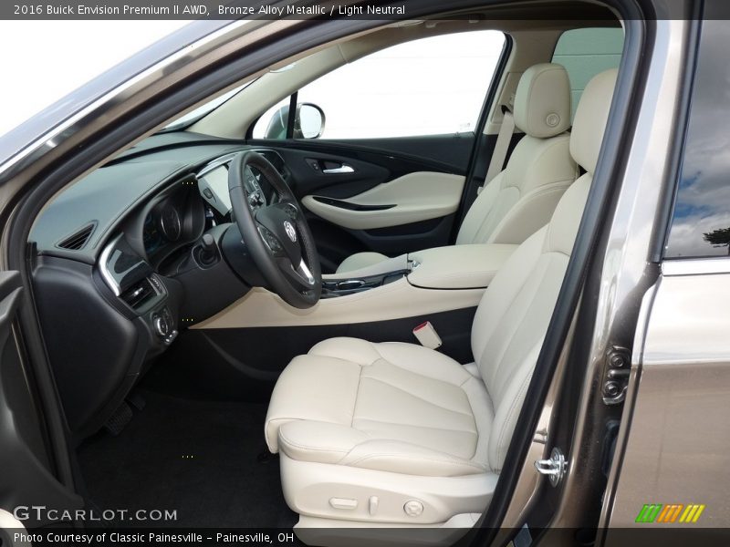 Front Seat of 2016 Envision Premium II AWD