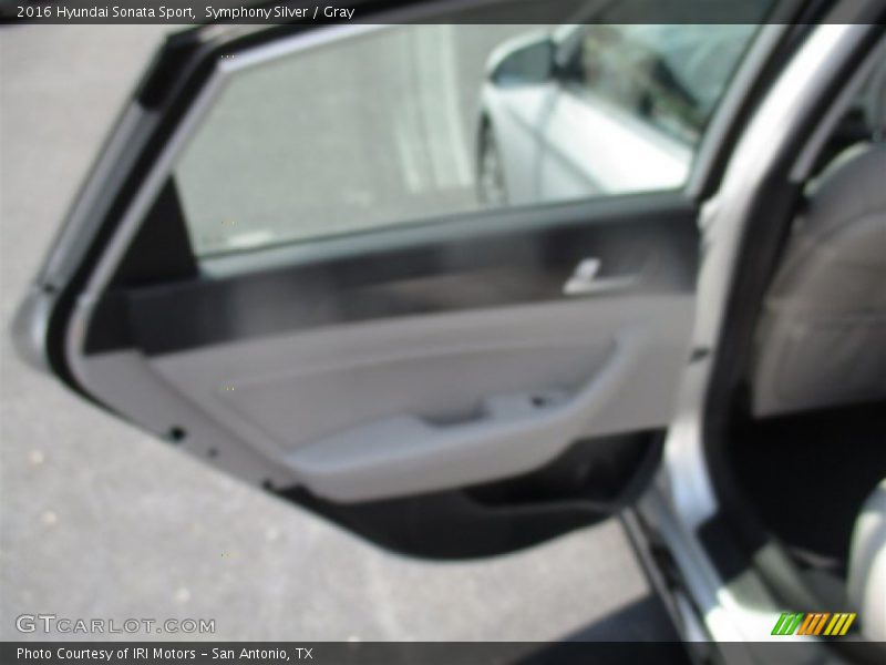 Symphony Silver / Gray 2016 Hyundai Sonata Sport