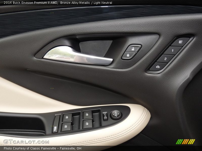 Controls of 2016 Envision Premium II AWD