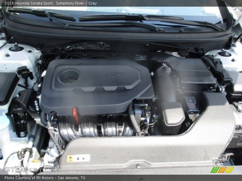 Symphony Silver / Gray 2016 Hyundai Sonata Sport