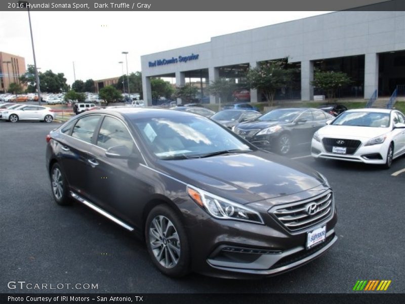Dark Truffle / Gray 2016 Hyundai Sonata Sport