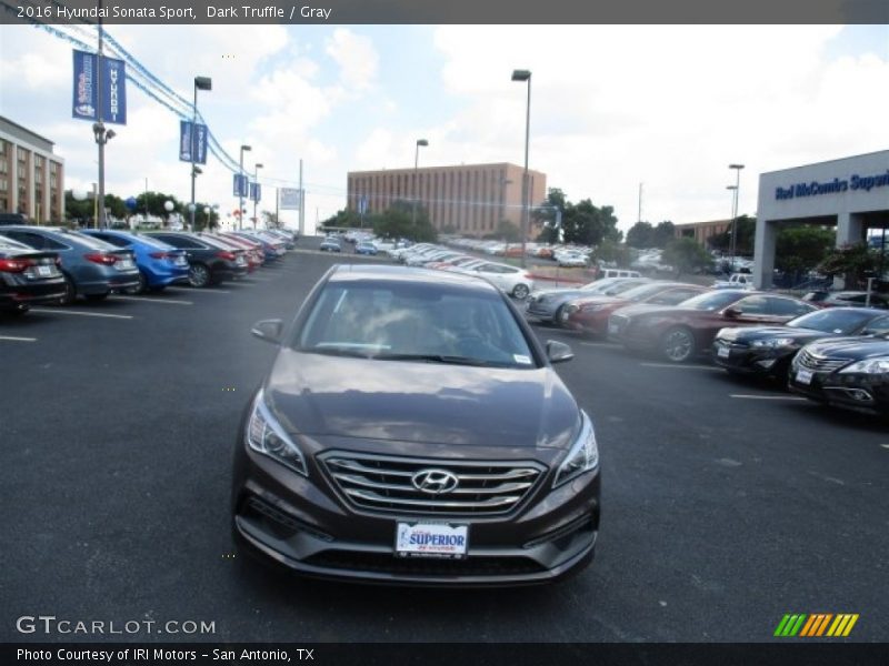Dark Truffle / Gray 2016 Hyundai Sonata Sport