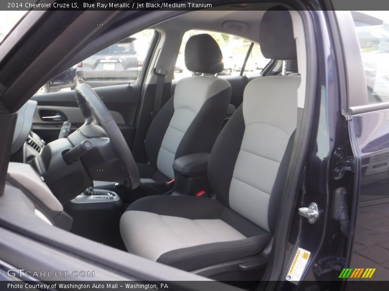 Blue Ray Metallic / Jet Black/Medium Titanium 2014 Chevrolet Cruze LS